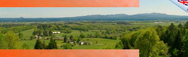 Campagne autour du domaine en Corrèze