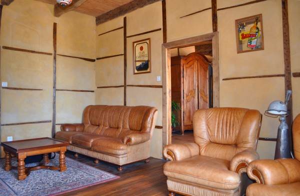 Grand salon pour un séjour à dix