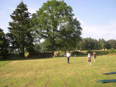Parc des gîtes pour les temps de détente en groupe